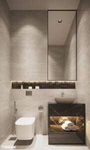 أفكار ديكورات حمامات مع تركيب السيراميك - مبلط جدة - مبلط جدة محمد بدوي